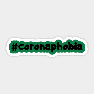 #Coronaphobia (Hashtag Coronaphobia) Sticker